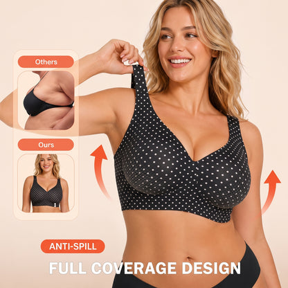 Comfortable Wireless Full Coverage Jelly Smoothing Bra