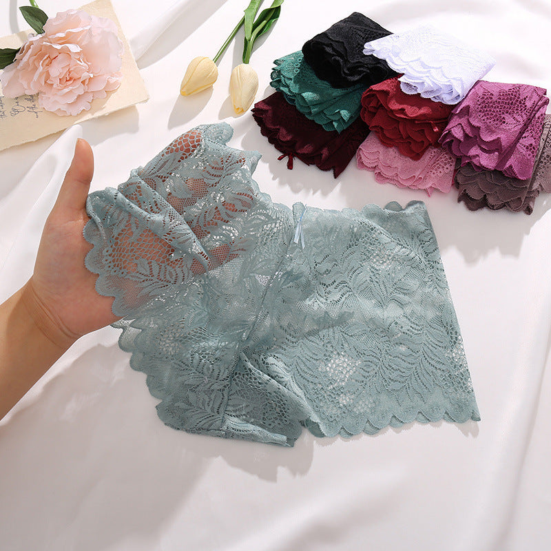 Comfy Sexy Soft Lace Boyshorts Panties Set（8 pack）