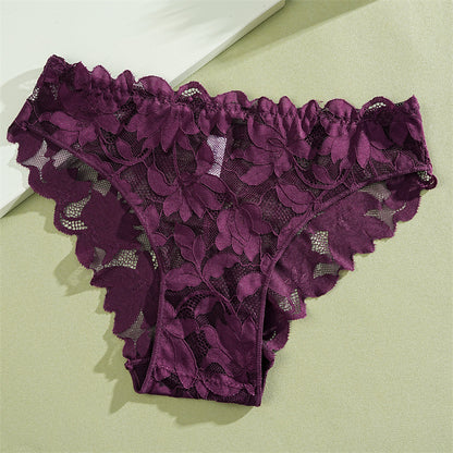 Floral Lace Panty Set – Breathable Everyday Comfort