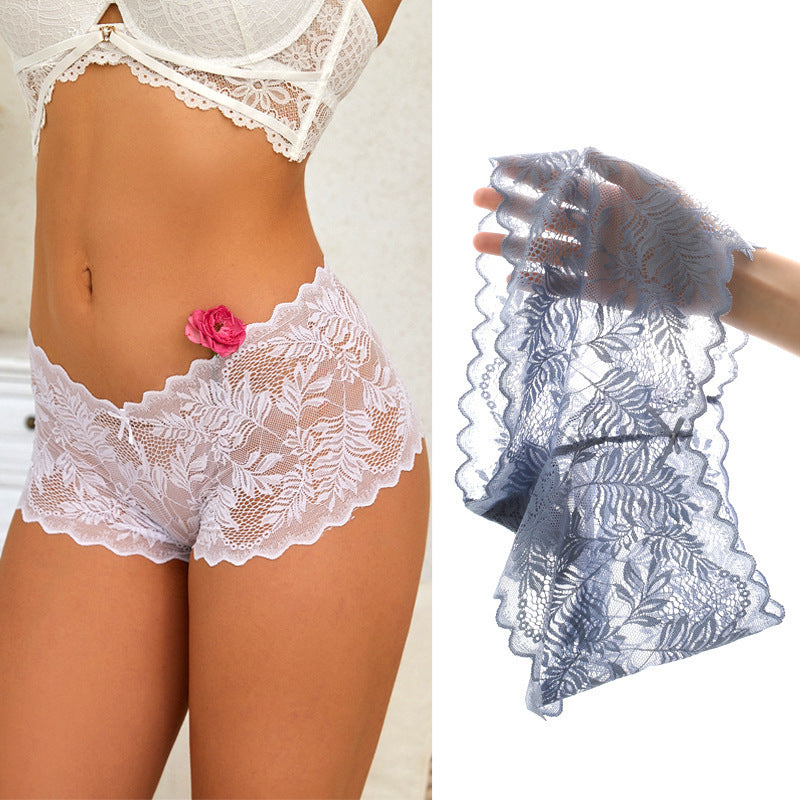 Comfy Sexy Soft Lace Boyshorts Panties Set（8 pack）