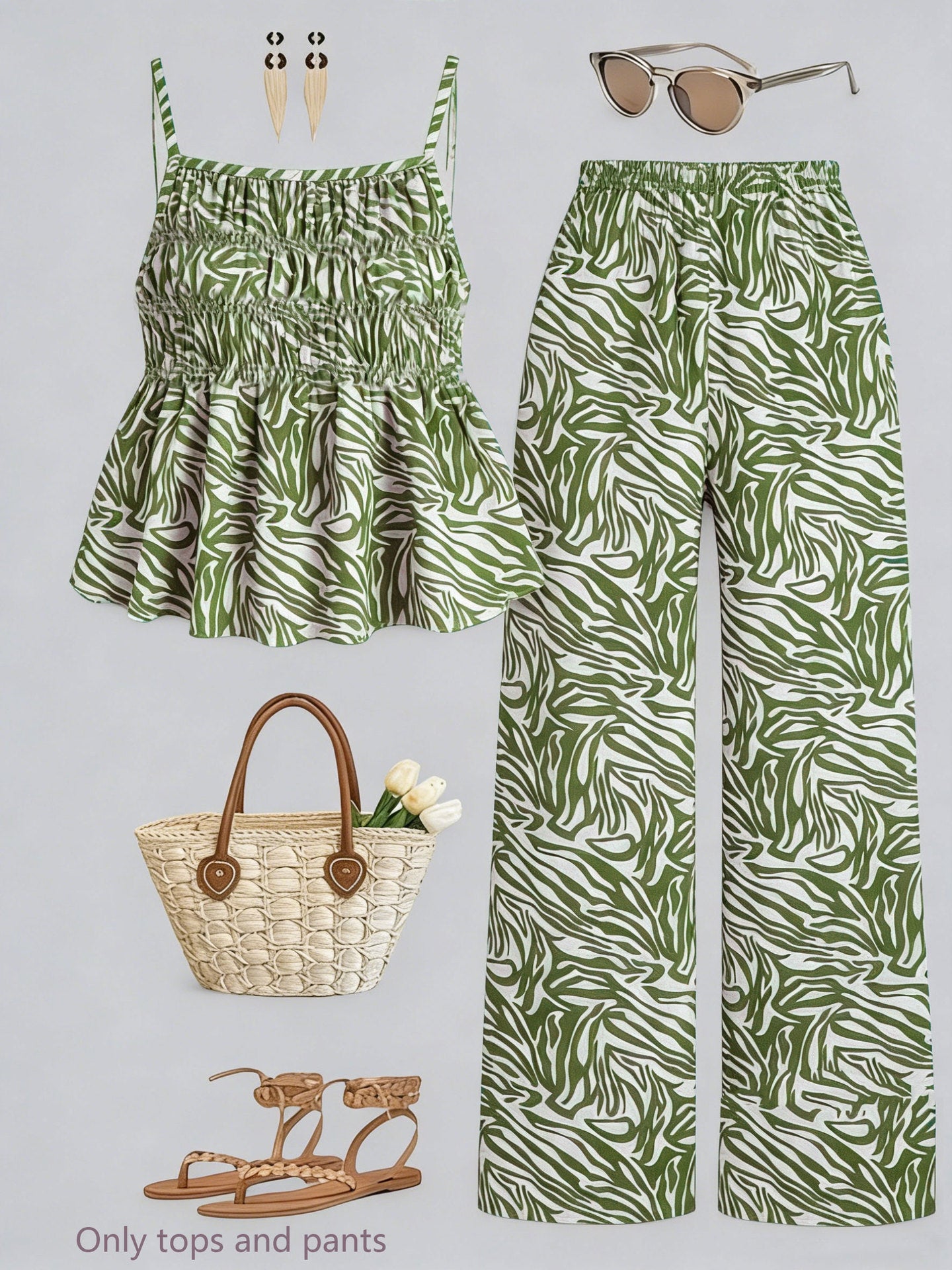 Effortless Chic Cami & Wide-Leg Pants Set