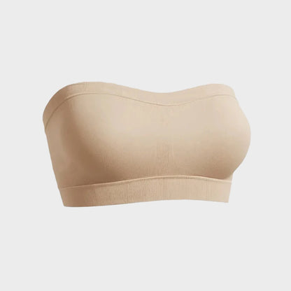Stay‑Put Wireless Seamless Bandeau Bra