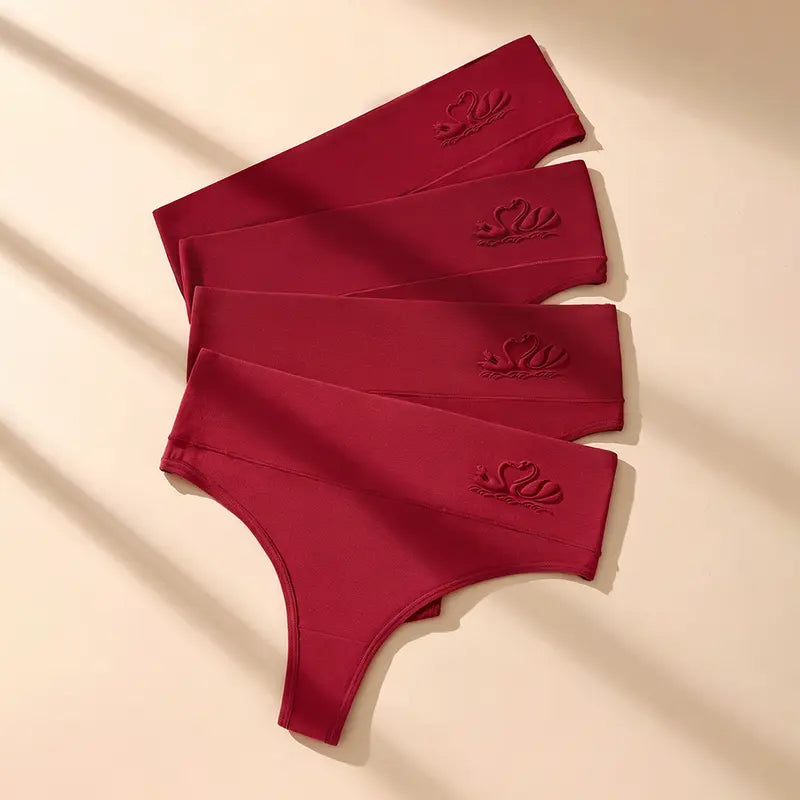 High Waist Seamless Thongs