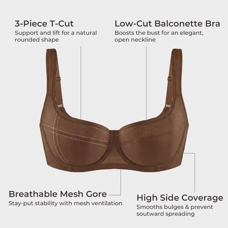 Shimmer Lightly Padded Balconette Bra