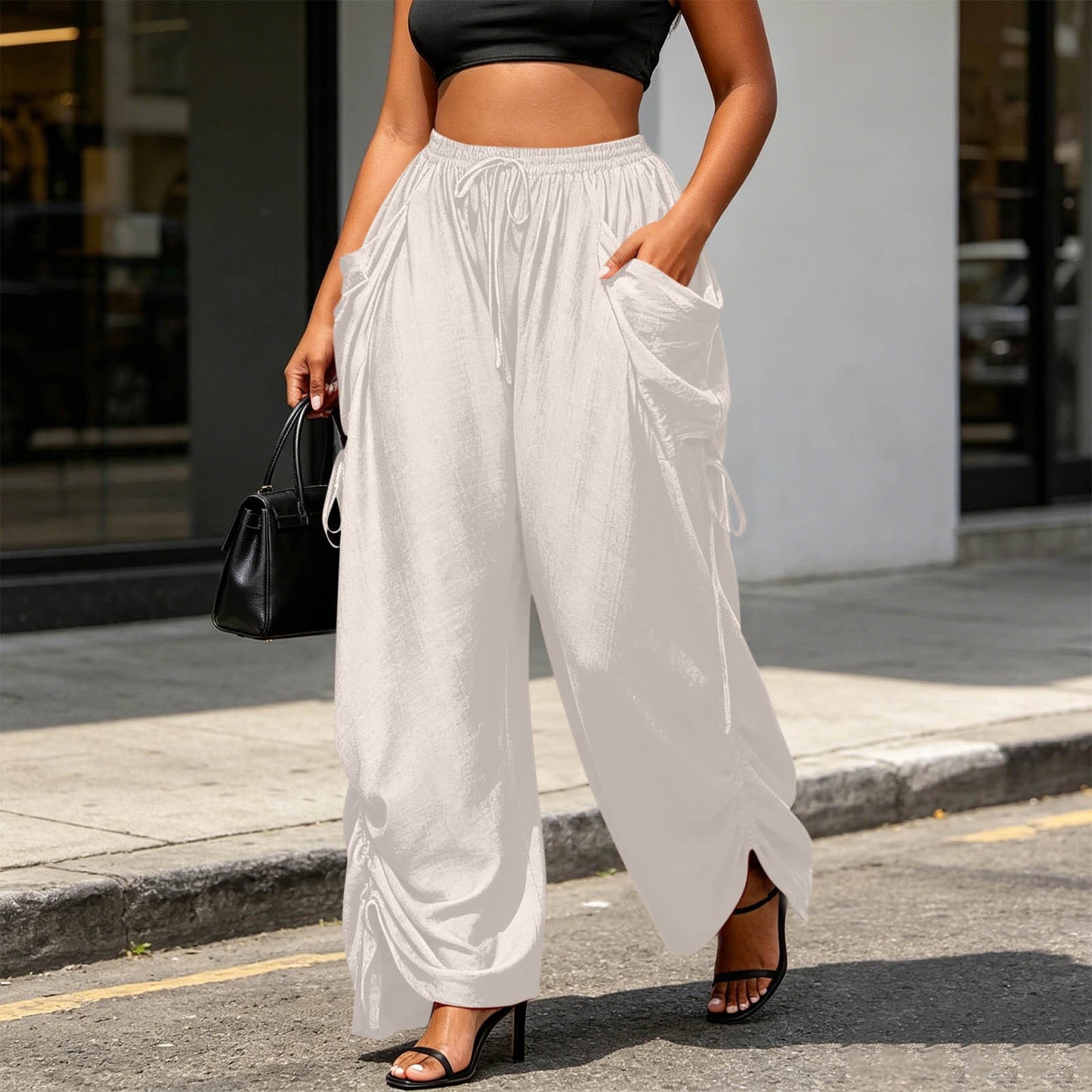 FlowEase™ Relaxed Wide Leg Pants