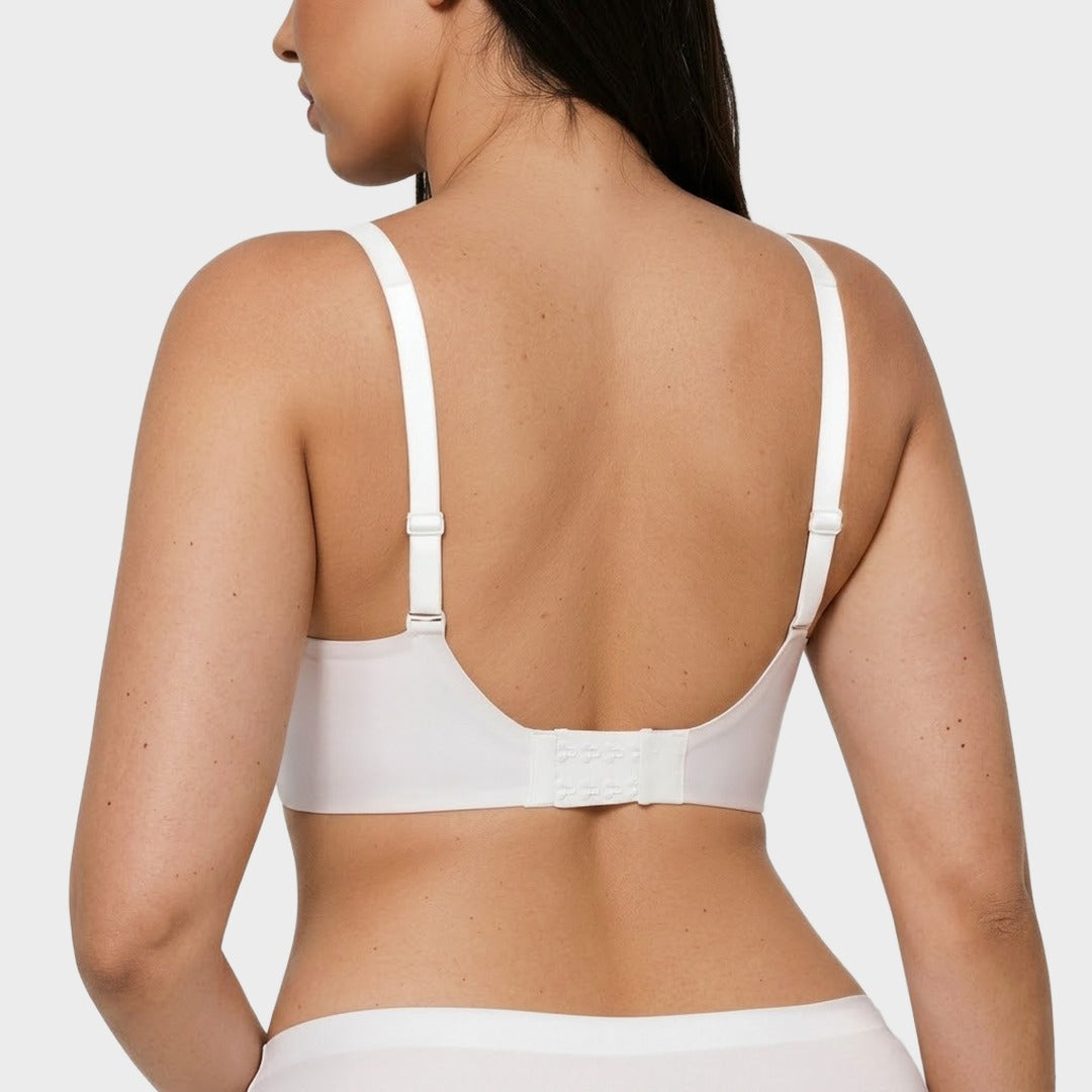 Seamless Deep V Push-Up Wireless Bra
