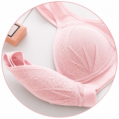 Front Closure Full Coverage Support Bra