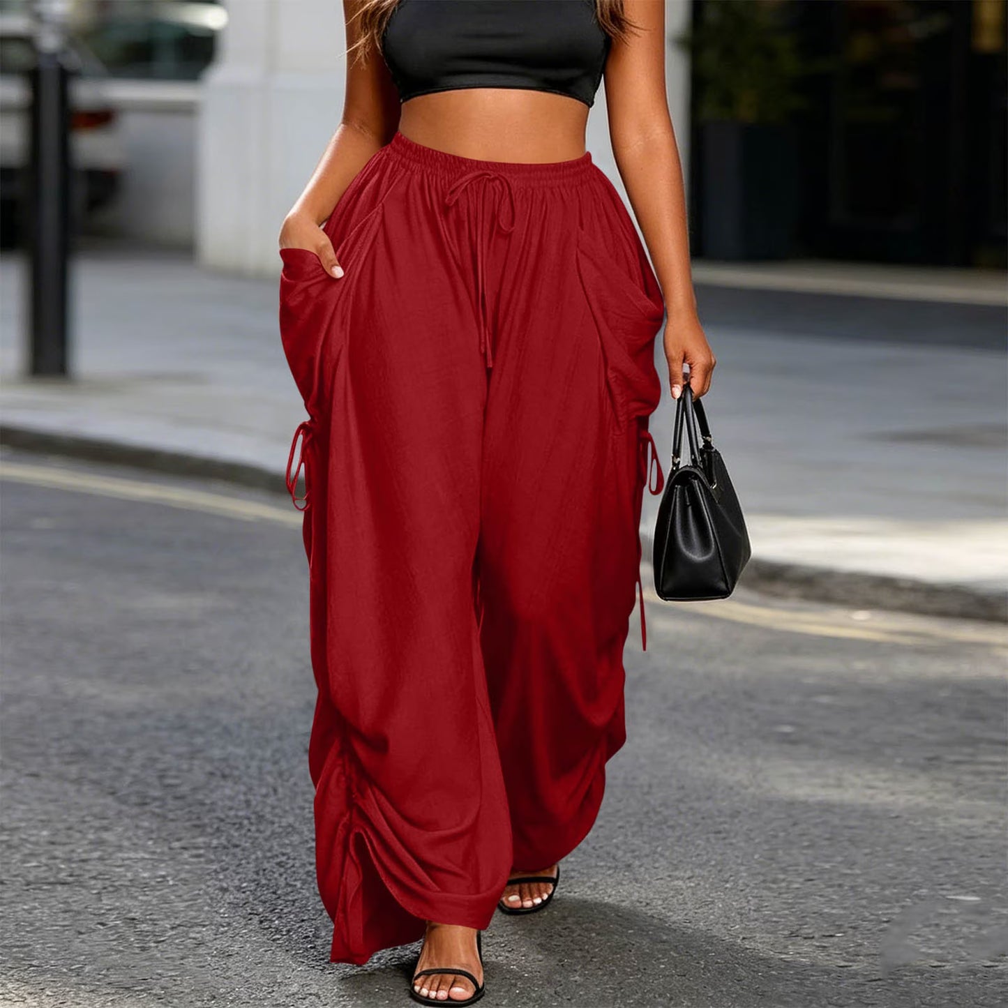 FlowEase™ Relaxed Wide Leg Pants