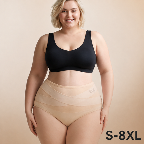 4/7-Pack High-Waist Tummy Control Seamless Shaping Panties