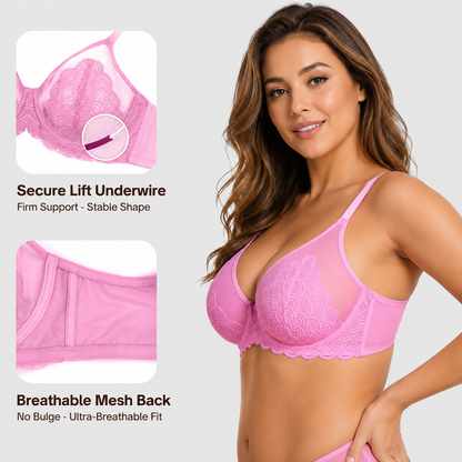 Lace Full Coverage Underwire Bra