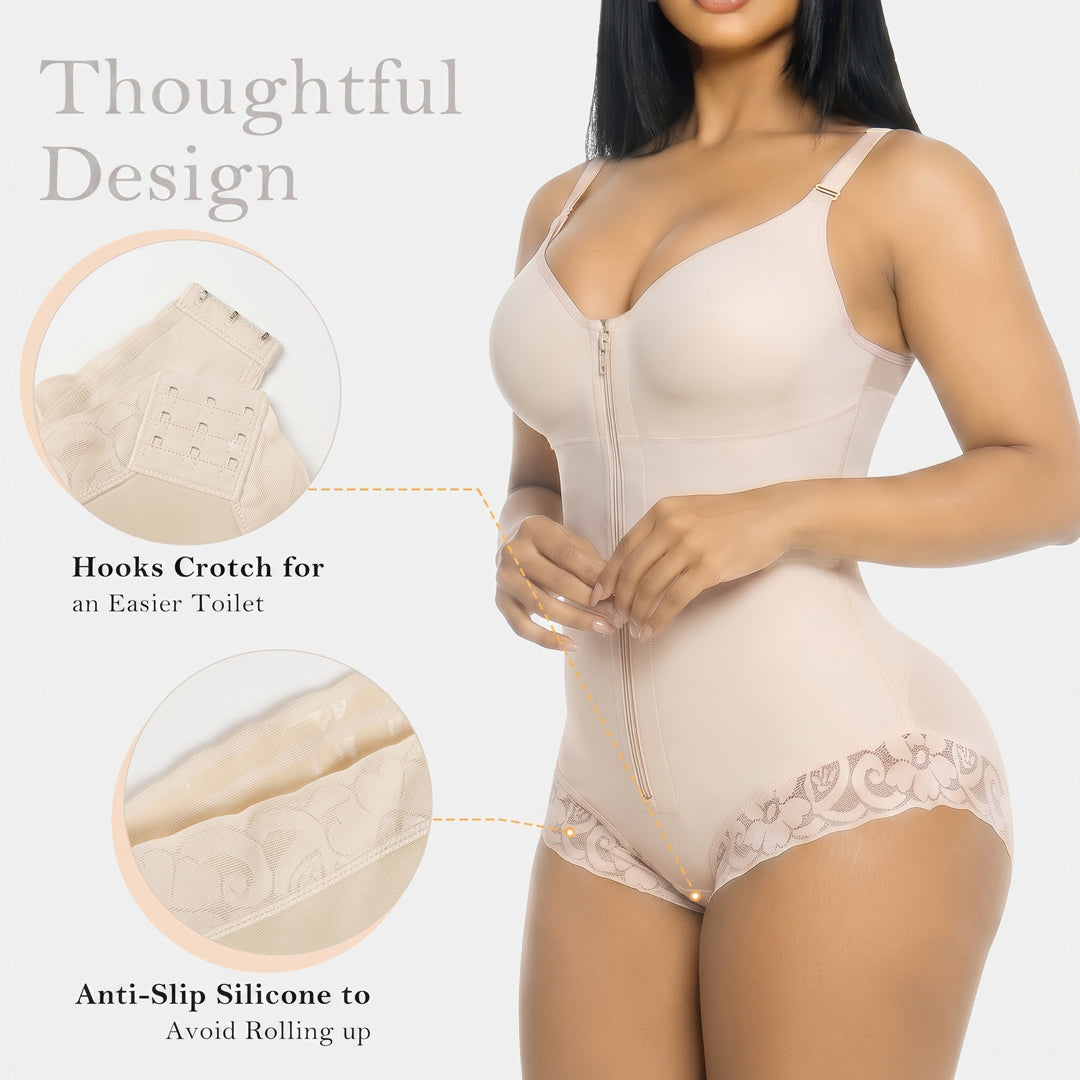 Overbust Colombian Faja Shapewear for Women with Tummy Control