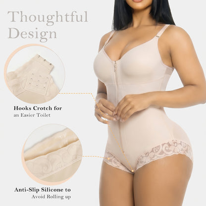 Overbust Colombian Faja Shapewear for Women with Tummy Control