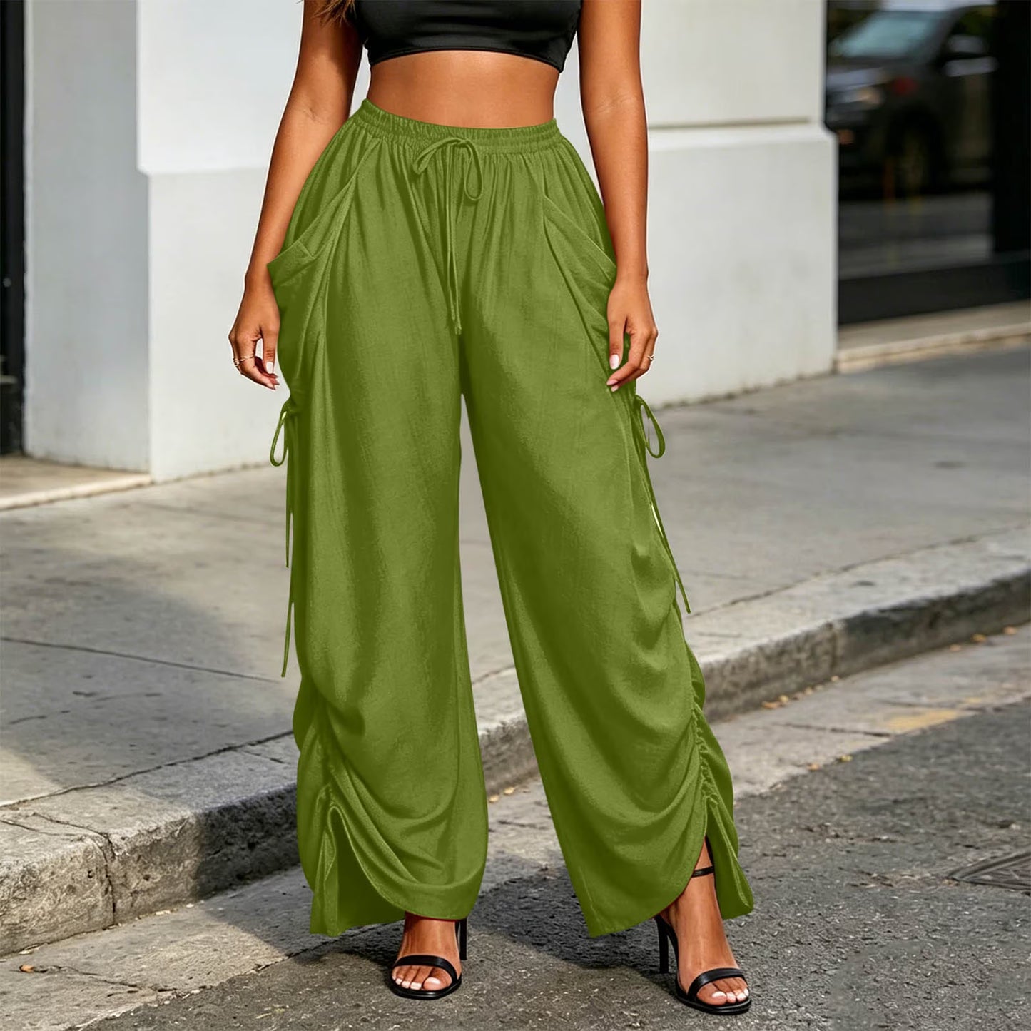 FlowEase™ Relaxed Wide Leg Pants