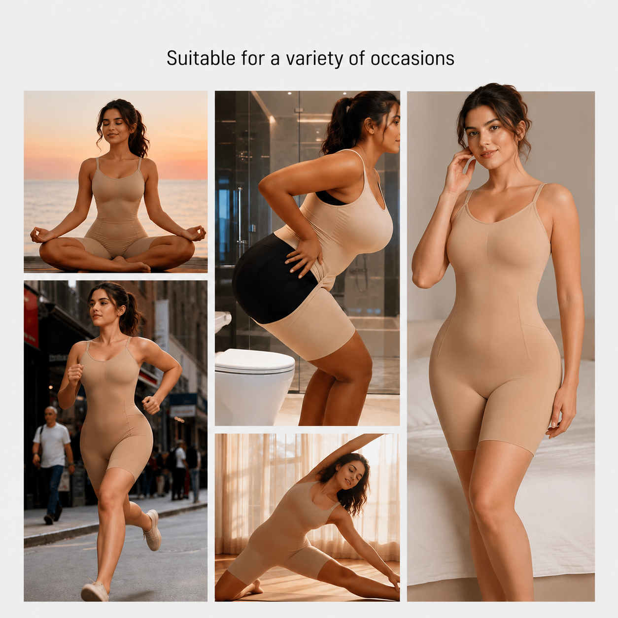 EasySlide Tummy Control Shapewear Bodysuit