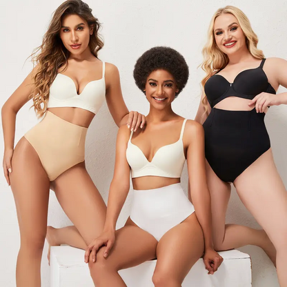 High-Waist Seamless Tummy Control Thong