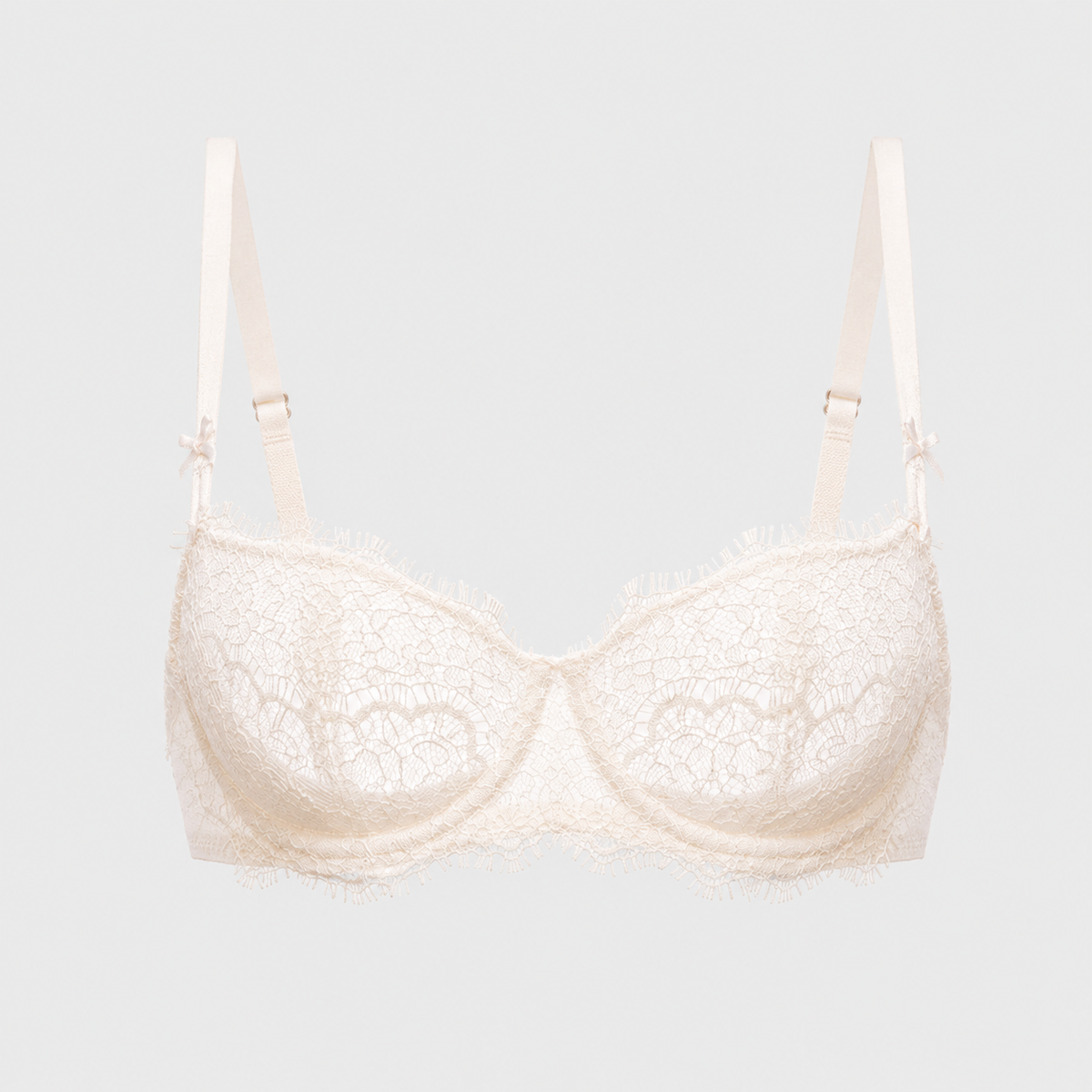 Eyelash Lace Balconette Bra | Unlined Underwire