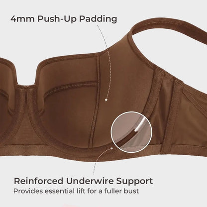 Shimmer Lightly Padded Balconette Bra