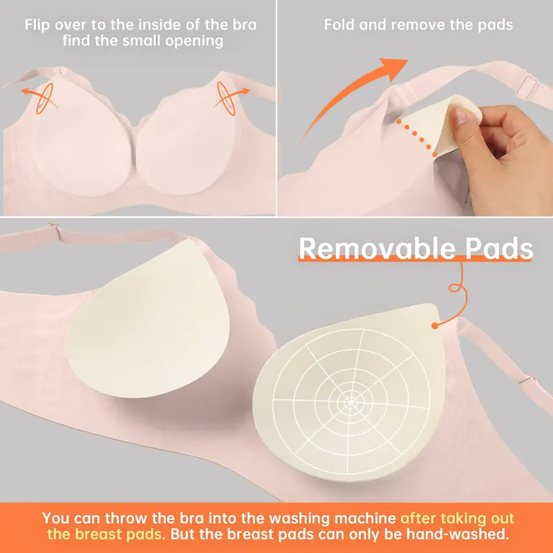 CloudSoft™ Seamless Jelly Push-Up Bra