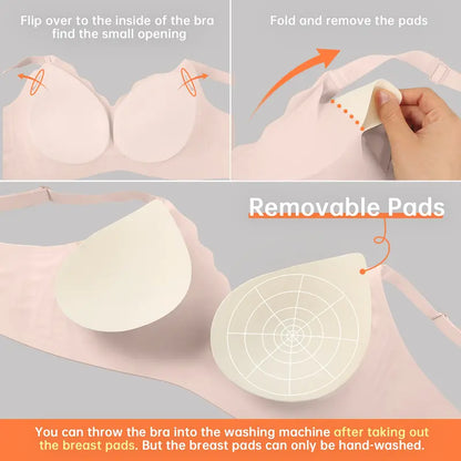 CloudSoft™ Seamless Jelly Push-Up Bra