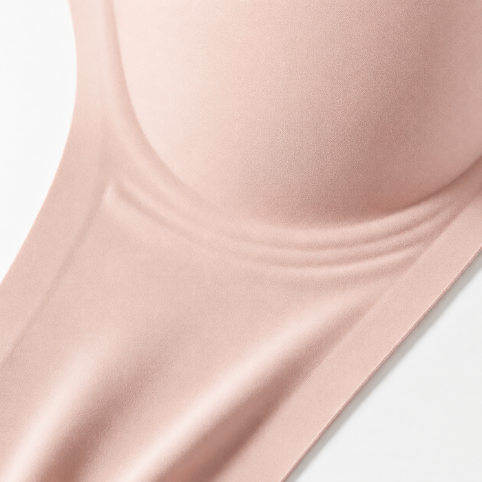 Close-up of the smooth fabric and bonded-looking edge