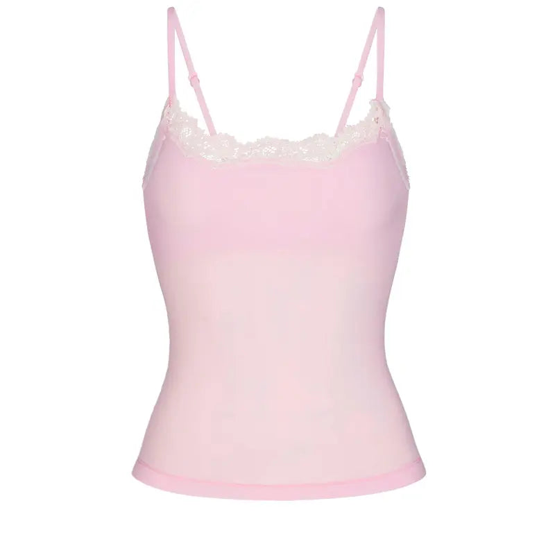 Padded Lace Cami Tank Top