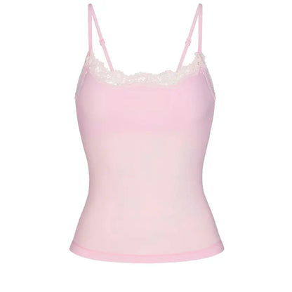 Padded Lace Cami Tank Top
