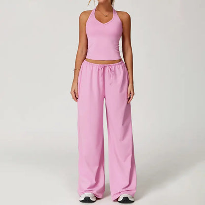 Women's Ribbed 2-Piece Lounge Set