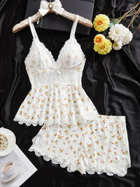 White floral