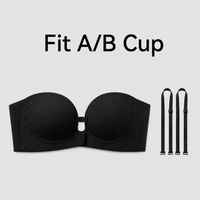 Fit A/B Cup,Black