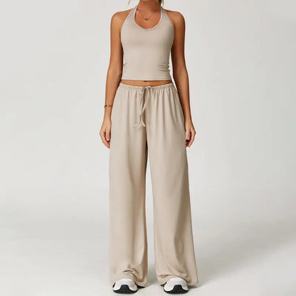 Women's Ribbed 2-Piece Lounge Set