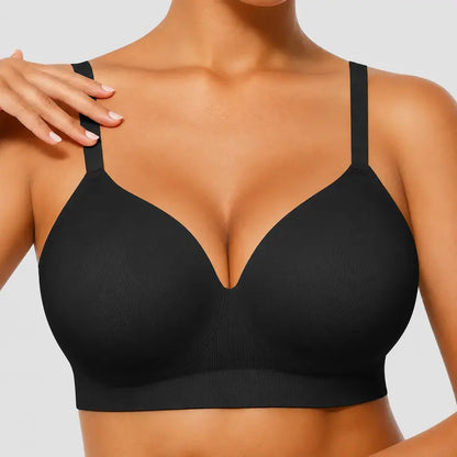 Wireless Push-Up Bra for Women – Seamless Full Coverage Comfort Bralette