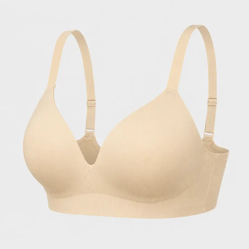 Wireless Push-Up Bra for Women – Seamless Full Coverage Comfort Bralette